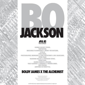 Boldy James & The Alchemist – Bo Jackson  "CLEAR VINYL" LP