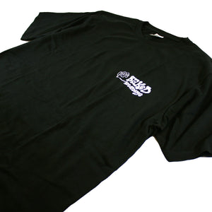QTHREE x BUDAMUNK - "BAKED TONE" 5.6oz T-Shirt (Black)