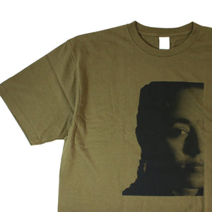 QTHREE x BUDAMUNK - "Kenza" 5.6oz T-Shirt (Olive)