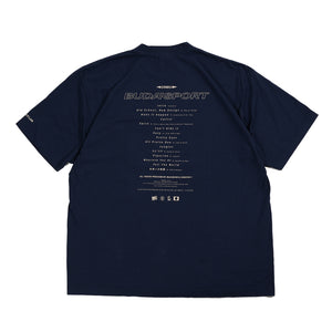 BUDASPORT - "Arch Logo" 7.5 oz Garment Dye T-Shirt (Midnite Navy)