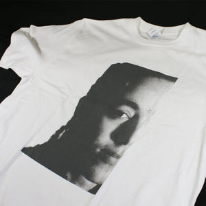 QTHREE x BUDAMUNK - "Kenza" 5.6oz T-Shirt (White)