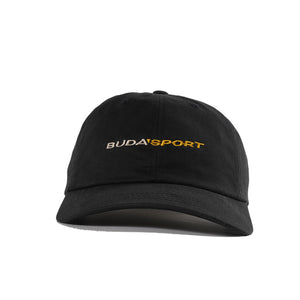 BUDASPORT - "OG LOGO" Eco-Washed Curve Cap (Black)
